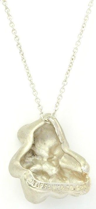 Tiffany & Co Teddy Bear Pendant Necklace Sterling Silver 925 Authentic Vintage