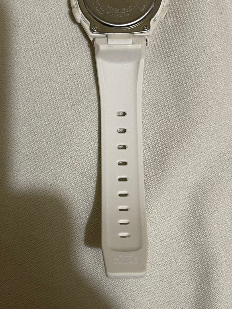 CASIO Baby-G G-MS MSG-W100G Tough Solar Womens Watch White Gold Dial Multiband