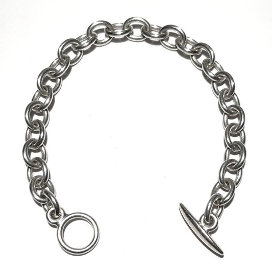1960s Georg Jensen #144 Sterling Silver Anchor Bracelet Henning Koppel L 17cm
