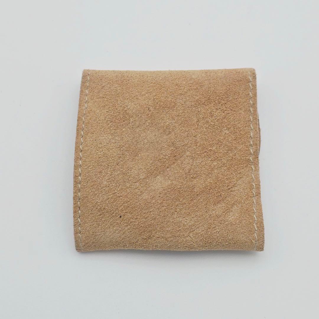 Excellent Loewe Gold Tone Metal Round Cufflinks Pouch