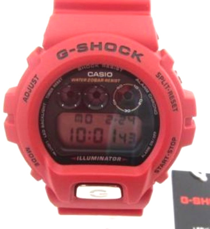 Casio G-SHOCK DW-6900TR-4JR Digital Watch Red Resin New Unused With Box Men's