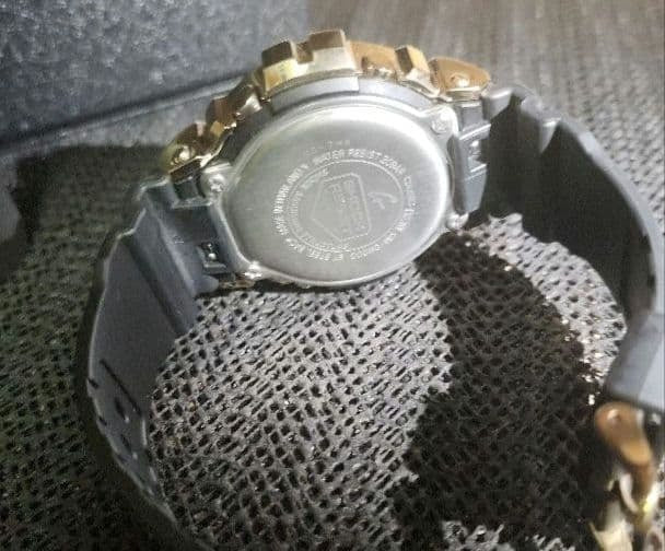 CASIO G-SHOCK GM-6900G Digital Watch Gold Case Metal Covered Mens Box Included
