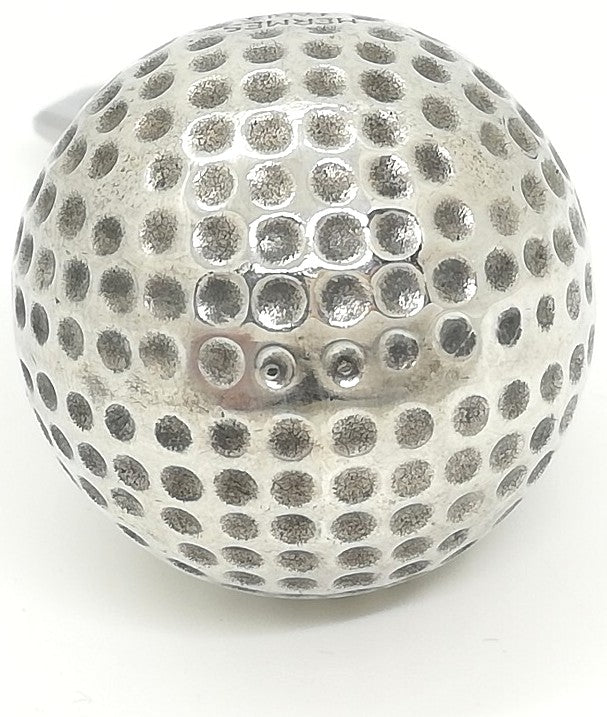 Hermes Paris Golf Ball Bottle Opener Silver Stainless Steel 9.5cm 3.7in France
