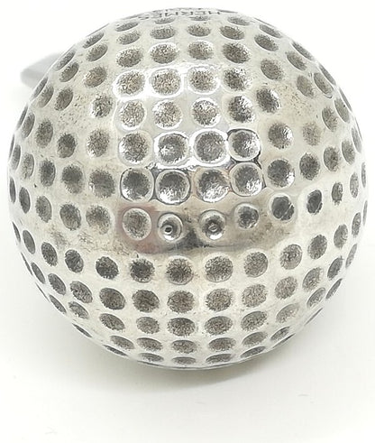Hermes Paris Golf Ball Bottle Opener Silver Stainless Steel 9.5cm 3.7in France