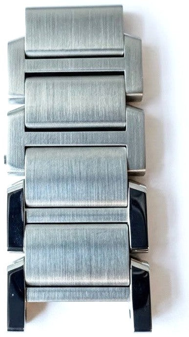 Cartier Tank Francaise Bracelet Links x4 Steel 17.6mm Band Spare Links Genuine