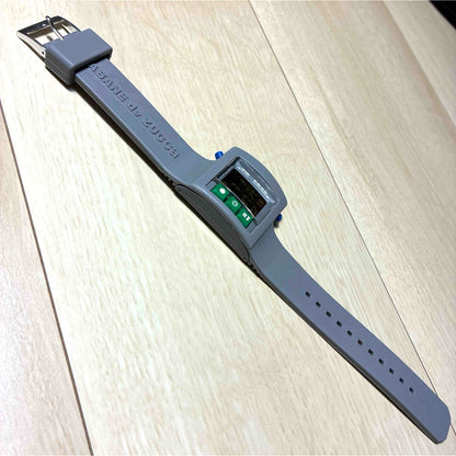CABANE de ZUCCa CHOCOLATE Digital Watch Gray Silicone Band Unisex Japan