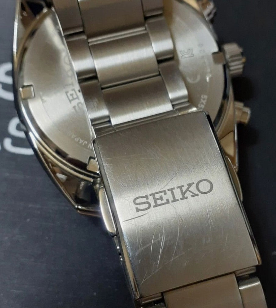 Seiko Astron SBXC053 5X53 GPS Solar Titanium Watch Silver Japan Auth Used Box
