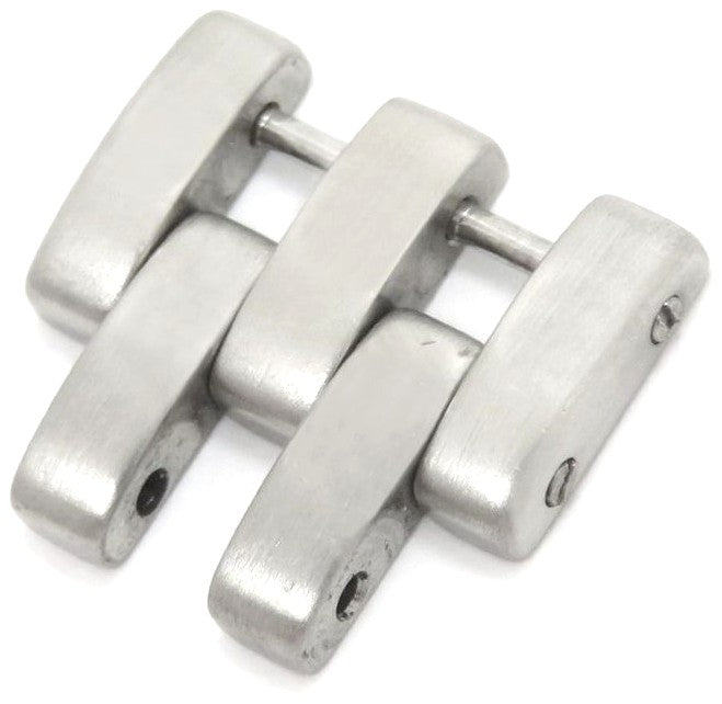 Cartier Panthere MM Bracelet Link SS Silver Stainless 15mm 5-Row Genuine Used