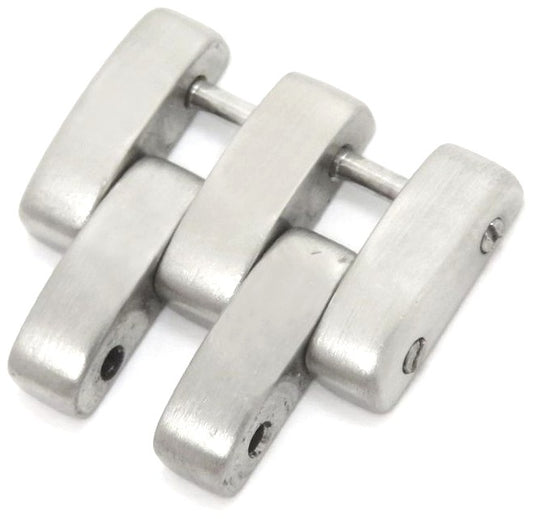Cartier Panthere MM Bracelet Link SS Silver Stainless 15mm 5-Row Genuine Used
