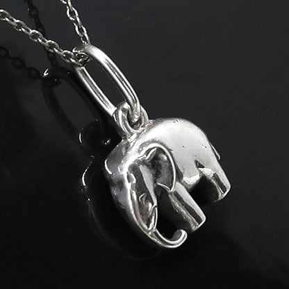 Georg Jensen Elephant Pendant Charm Sterling Silver 925 Denmark 0.67x0.47in.