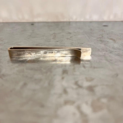 Georg Jensen # 84A Sterling Silver 925 Tie Bar Clip 5.9 cm 2.3" Denmark Used