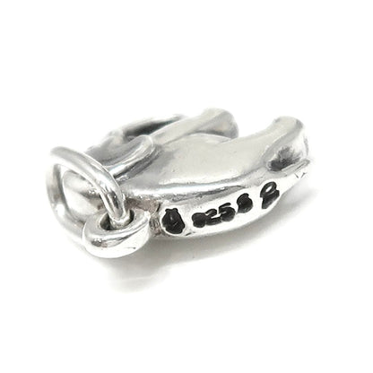 Georg Jensen Elephant Pendant Charm Sterling Silver 925 Denmark 0.67x0.47in.