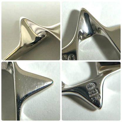 Georg Jensen 178 Star Pendant Top Sterling Silver 925 Denmark 1.0x1.0in.