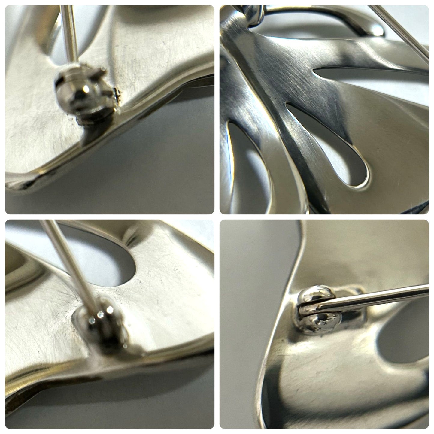 Georg Jensen Butterfly Brooch No.563 Sterling Silver 925 Pin Vintage Denmark