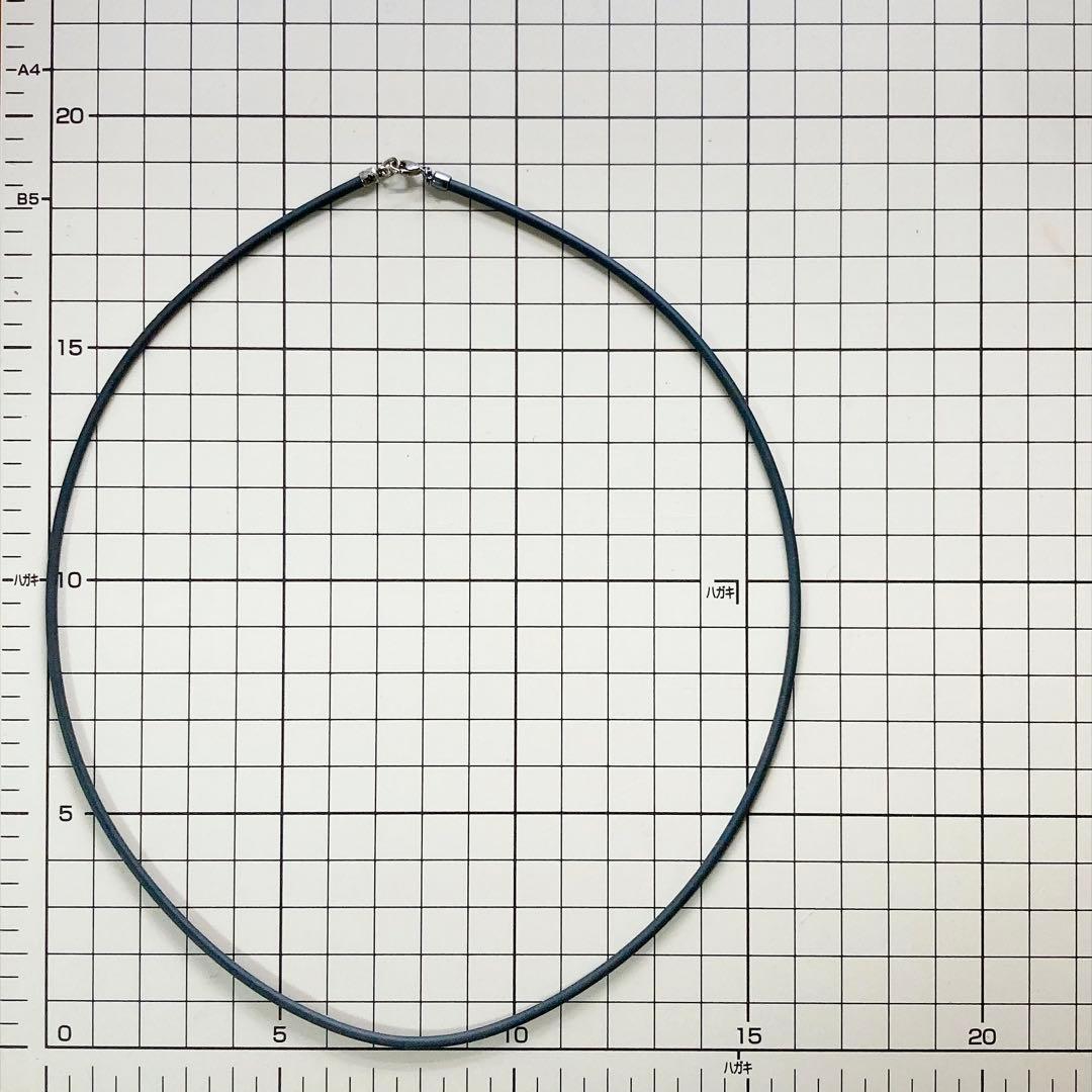 Tiffany & Co Rubber Sterling Silver 925 Necklace 54cm 21in 2.4mm 0.09in
