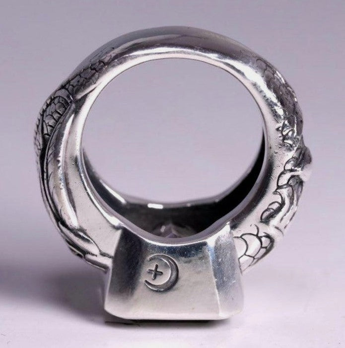 Bloody Mary Universe Ring Black Rutile Quartz Silver 925 US6.5-7 EUR53 Used