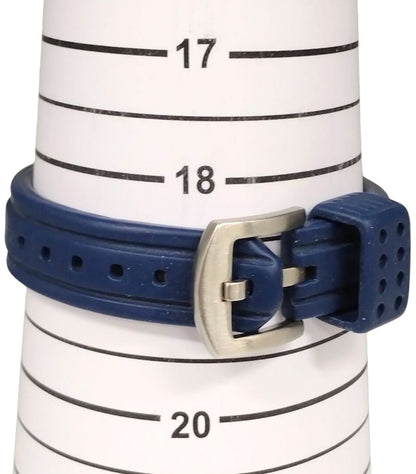 Revue Thommen Airspeed Automatic Men Watch Blue Dial Silver SS Swiss 31x39mm