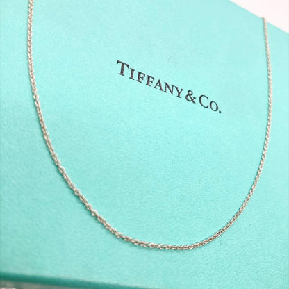 Tiffany & Co. Elsa Peretti Necklace Chain 42cm 16.5in Sterling Silver 925
