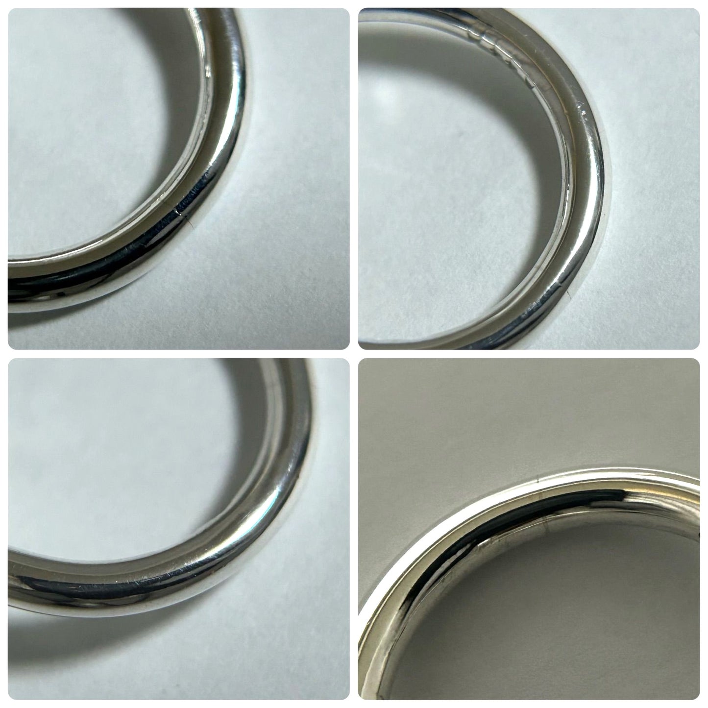Georg Jensen Infinity Knot Ring 925 Sterling Silver US4 EUR47 Authentic Denmark