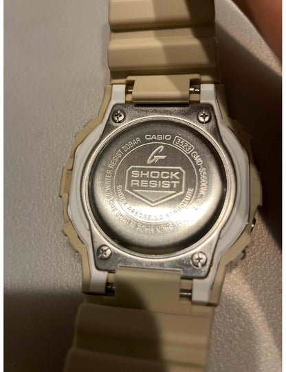CASIO G-SHOCK GMD-S5600NC-9JF Digital Watch Cream Resin Womens 43mm Case Strap