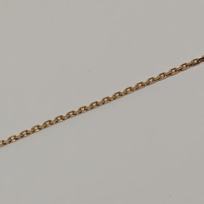 Mikimoto AUTH Pearl Necklace K18 YG 7.3mm 0.29" 40cm 15.7" Chain 2.7g Excellent!