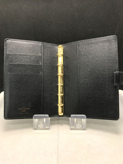 Louis Vuitton Agenda PM Notebook Cover Epi Leather Blue Gold HW 10x14.3cm Spain