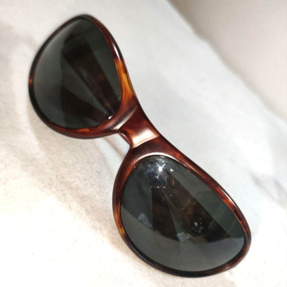 Arnette Raven Sunglasses Brown Frame Vintage Black Lens Used Vintage