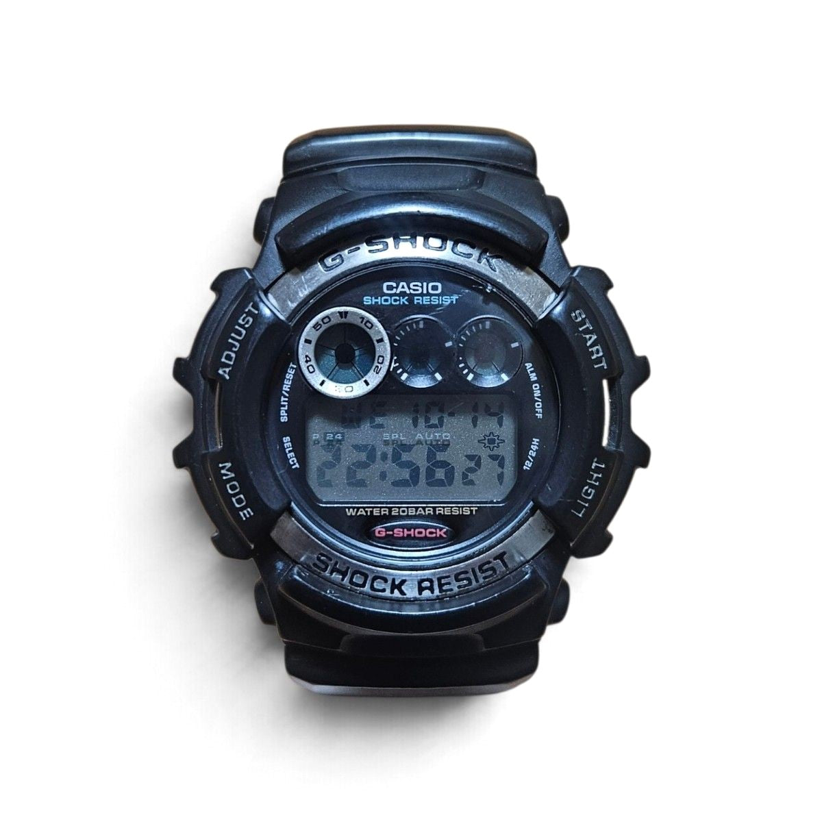 CASIO G-SHOCK G-9000 Mudman Mens Digital Watch Black Resin Shock Resist 20BAR