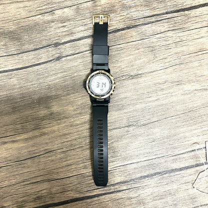 Casio Pro Trek PRW-35YC-1JF Climber Line Digital Watch Black Gold Solar Used Box