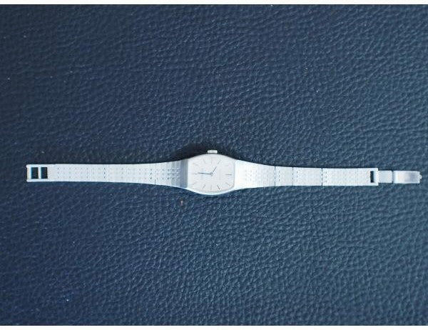 TISSOT Stylist Vintage Hand-Winding Bracelet Watch Silver SS Ladies Swiss Made