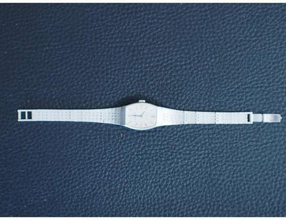TISSOT Stylist Vintage Hand-Winding Bracelet Watch Silver SS Ladies Swiss Made