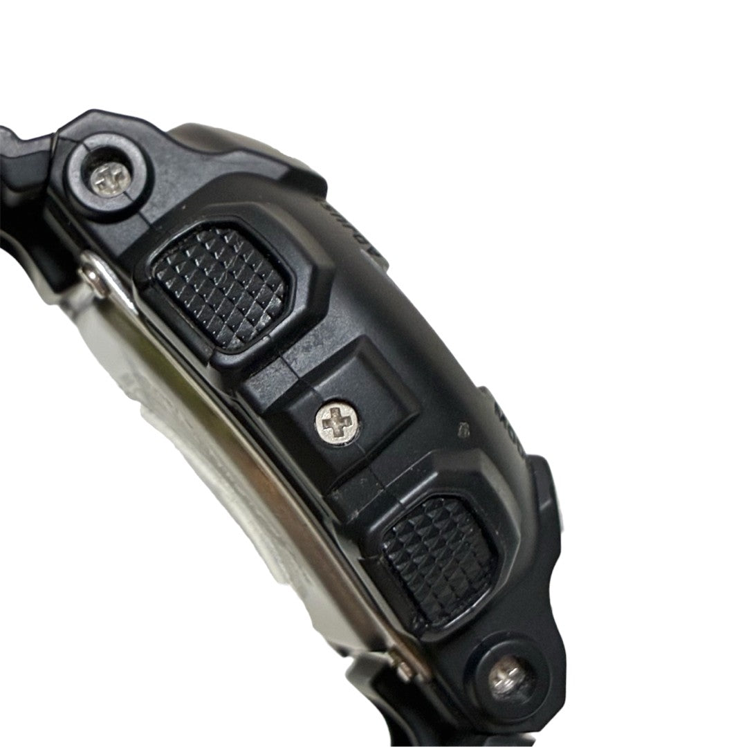 CASIO Baby-G BA-110RG Analog Digital Watch Black Rose Gold 43mm Rubber Strap