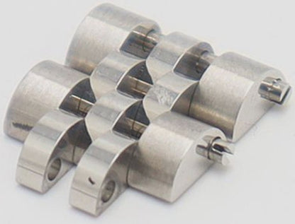 Rolex Genuine Watch Band Link Silver Stainless Steel 12mm 2-Links Authentic