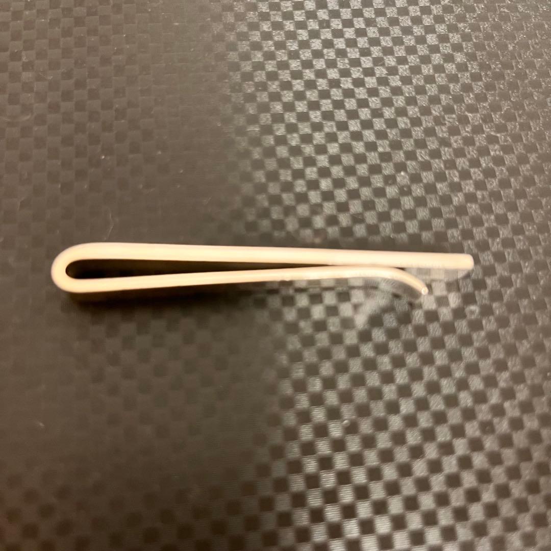 Georg Jensen # 84A Sterling Silver 925 Tie Bar Clip 5.9 cm 2.3" Denmark Used