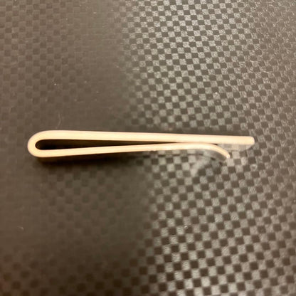 Georg Jensen # 84A Sterling Silver 925 Tie Bar Clip 5.9 cm 2.3" Denmark Used