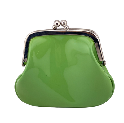 Tiffany & Co Light Green Mini Compact Wallet Clasp-top Coin Purse