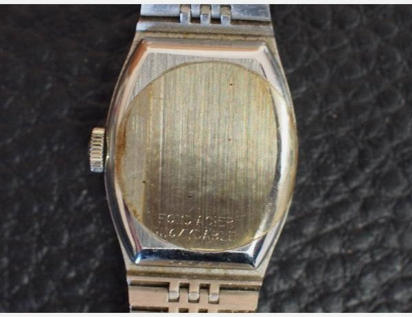 TISSOT Stylist Vintage Hand-Winding Bracelet Watch Silver SS Ladies Swiss Made