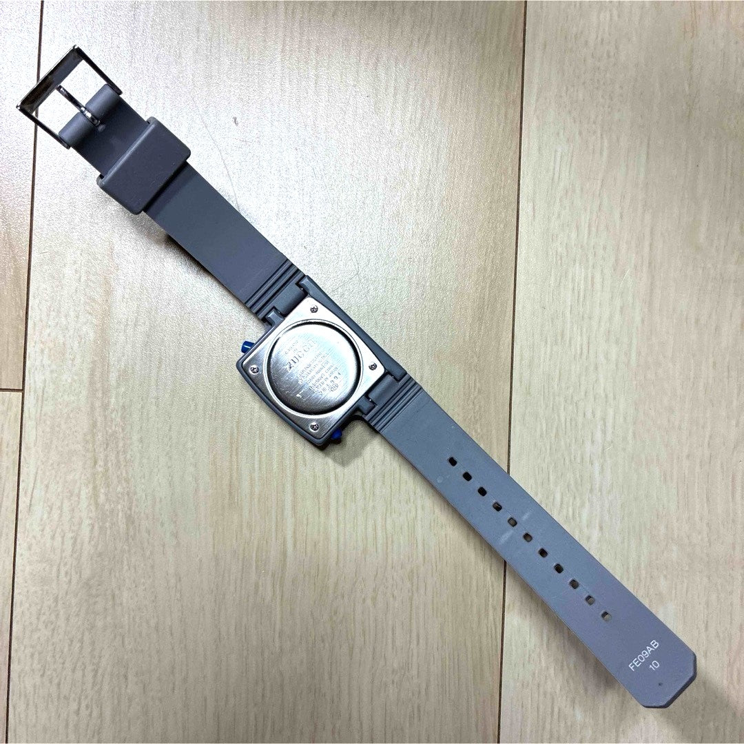 CABANE de ZUCCa CHOCOLATE Digital Watch Gray Silicone Band Unisex Japan