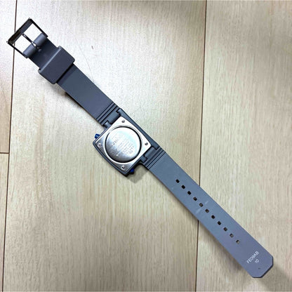 CABANE de ZUCCa CHOCOLATE Digital Watch Gray Silicone Band Unisex Japan
