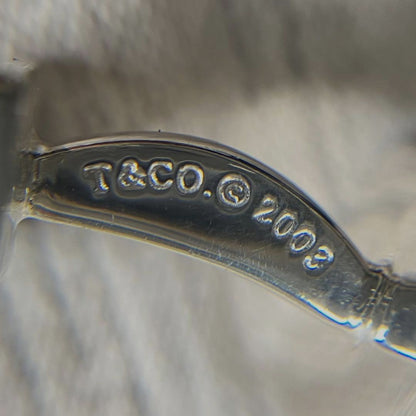 Tiffany & Co Atlas Cufflinks Sterling Silver 925 Dress Shirt 1.7x1.0cm 0.7x0.4in
