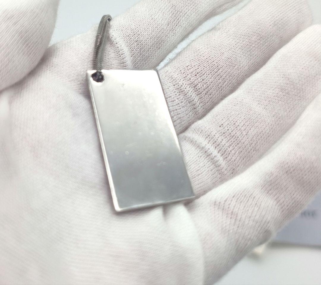 Christian Dior Bordeaux Trotter No2 Two Line Plate Necklace 55cm 21.7in Y2K