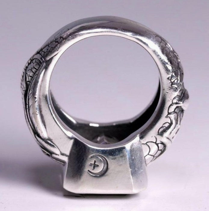 Bloody Mary Universe Ring Black Rutile Quartz Silver 925 US6.5-7 EUR53 Used