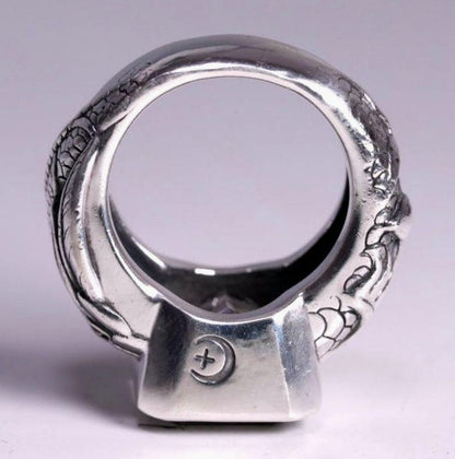 Bloody Mary Universe Ring Black Rutile Quartz Silver 925 US6.5-7 EUR53 Used