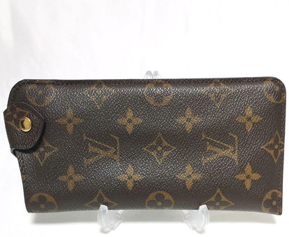 Louis Vuitton Monogram Etui Lunettes GM Glasses Case M66544 Brown Authentic Used