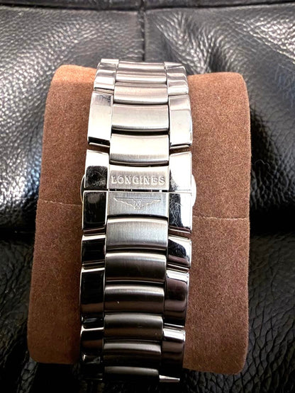 Longines Spirit L2.700.4 Automatic Date Black Dial SS Bracelet 41mm Watch Used