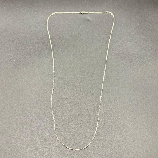 Tiffany & Co Sterling Silver 925 Cable Chain Necklace 68cm 26.7in  Elsa Peretti