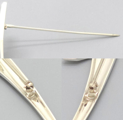Tiffany & Co Paloma Picasso Shooting Star Brooch Pin Sterling Silver 925 8.24cm