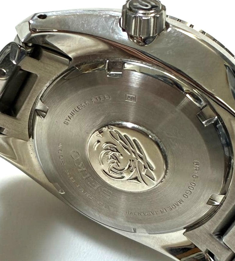 SEIKO Prospex Sumo Diver 200m Automatic Watch Black Steel SBDC031 6R15 Japan