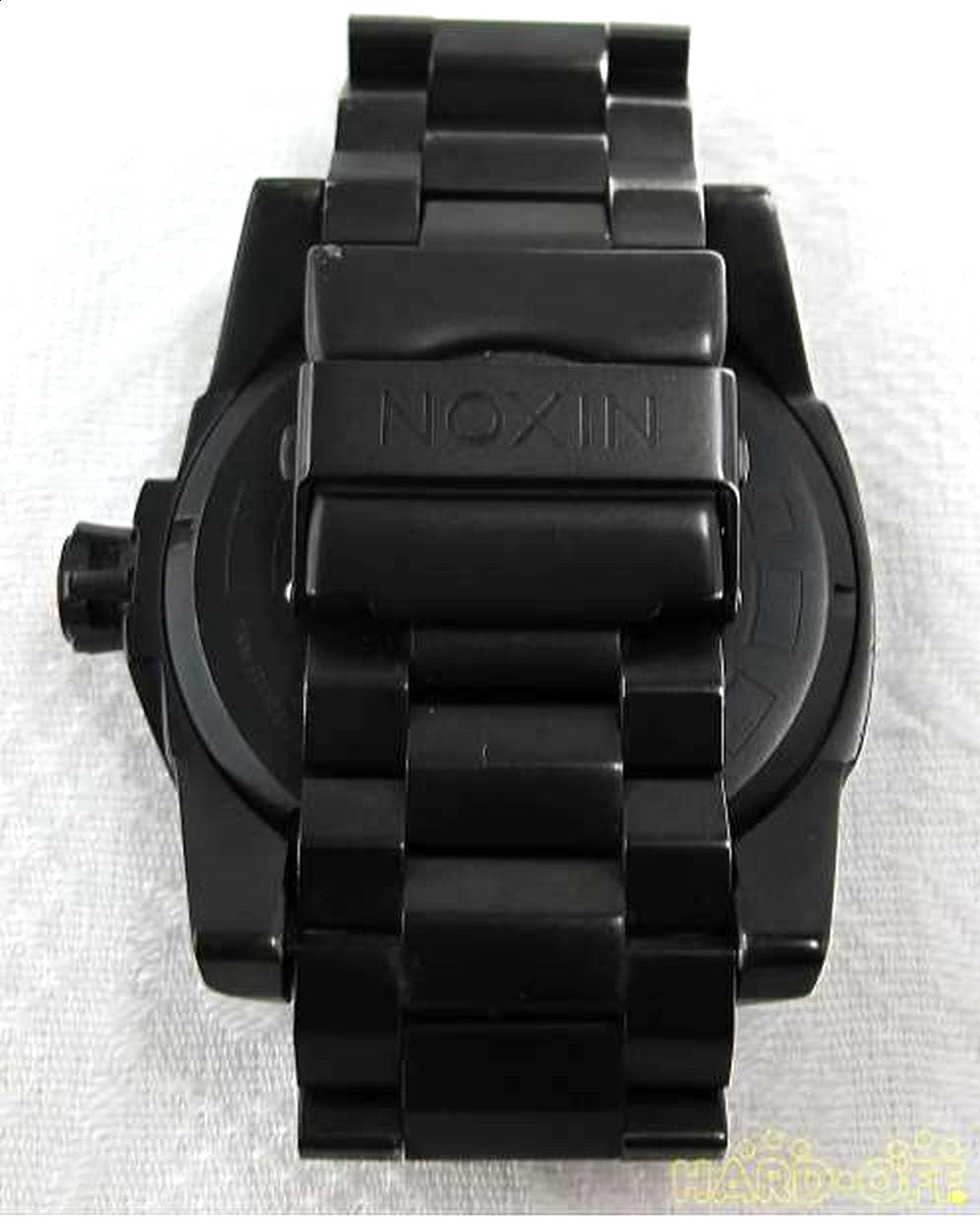 NIXON Corporal SS Quartz Analog Watch All Black Stainless Steel Men Authentic