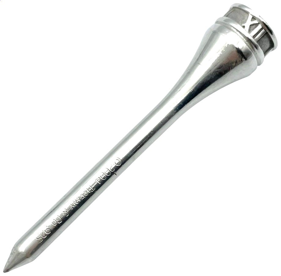 Tiffany & Co. Atlas Golf Tee Sterling Silver 925 Polished Authentic Unisex